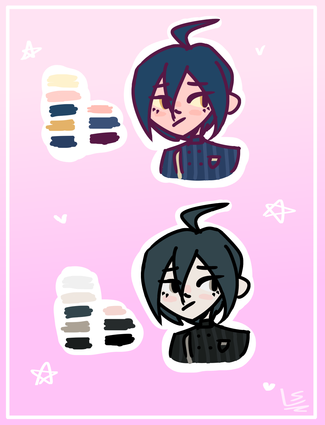 Another color palette but for Shuichi Lani_Salami (tape