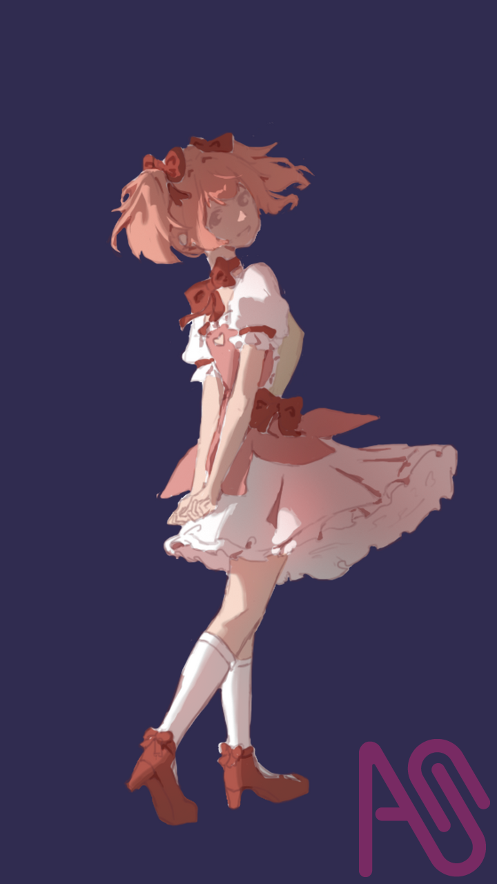 Madoka Illust of Fehreea painting girl illustration art digital Artwork
