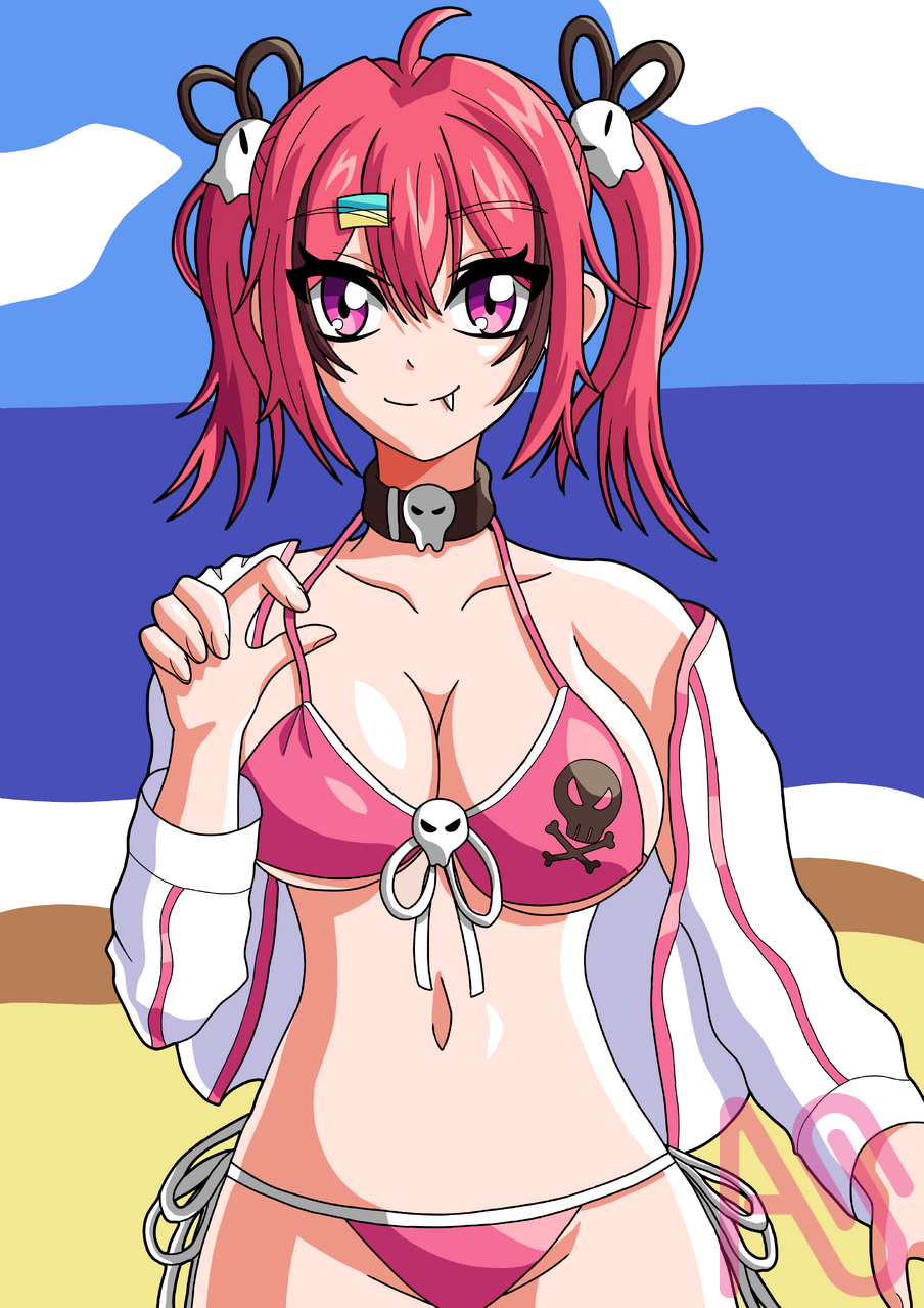 マスト Illust of ゼイダル medibangpaint swimsuit NIKKE NIKKEFanart
