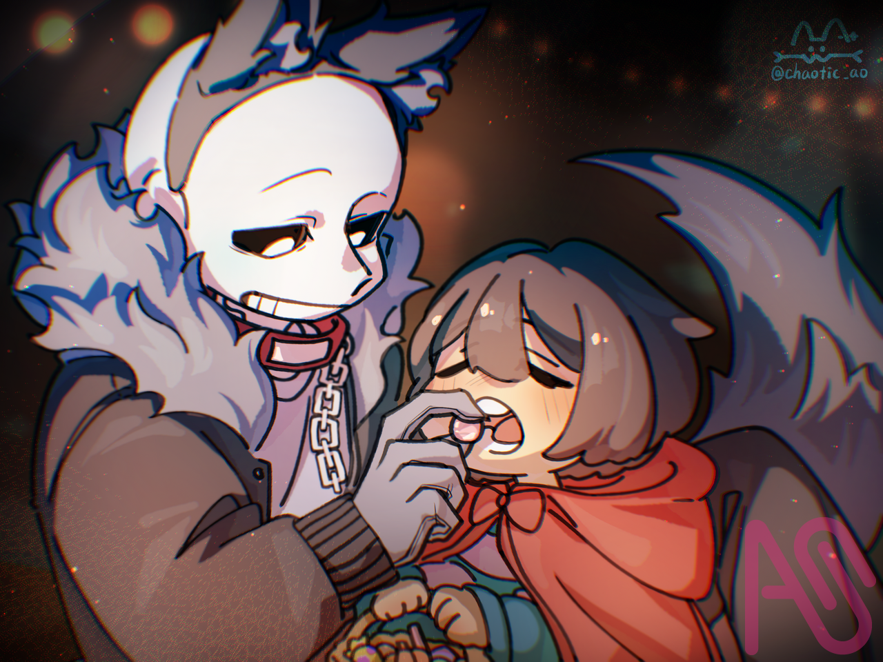 🎃ℍ𝔸ℙℙ𝕐 ℍ𝔸𝕃𝕃𝕆𝕎𝔼𝔼ℕ 🎃 part.1 Illust of 嗷嗷嗚 painting undertale 電繪 Helloween