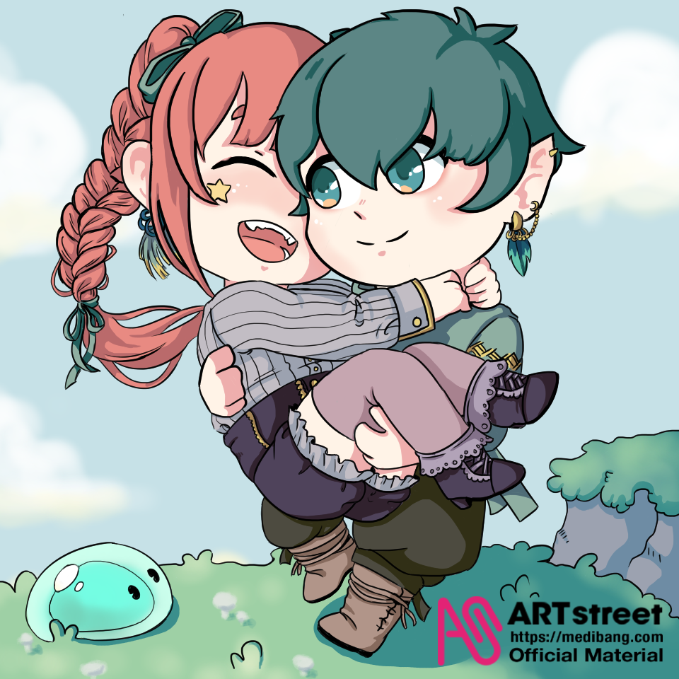 Together On An Adventure Chillyminto イラスト Art Street アートストリート