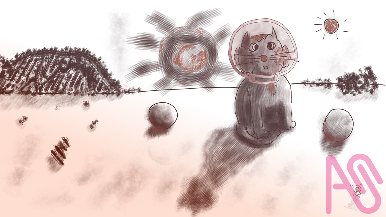 Catronaut Illust of JadeRabbit cat