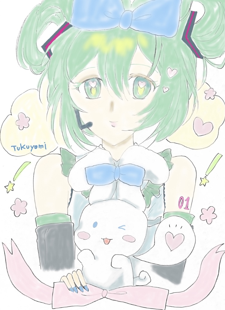 シナミク カラーイラスト Tukuyomi Illustrations Art Street シナミク カラーイラスト Tukuyomi Illustrations Art Street