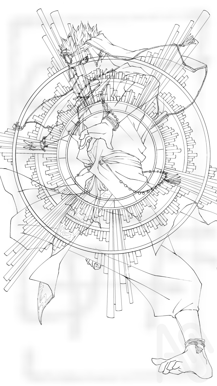 太陽の御子 Illust of しるびあ 一次創作 digital oc アイビスペイント 創作イラスト