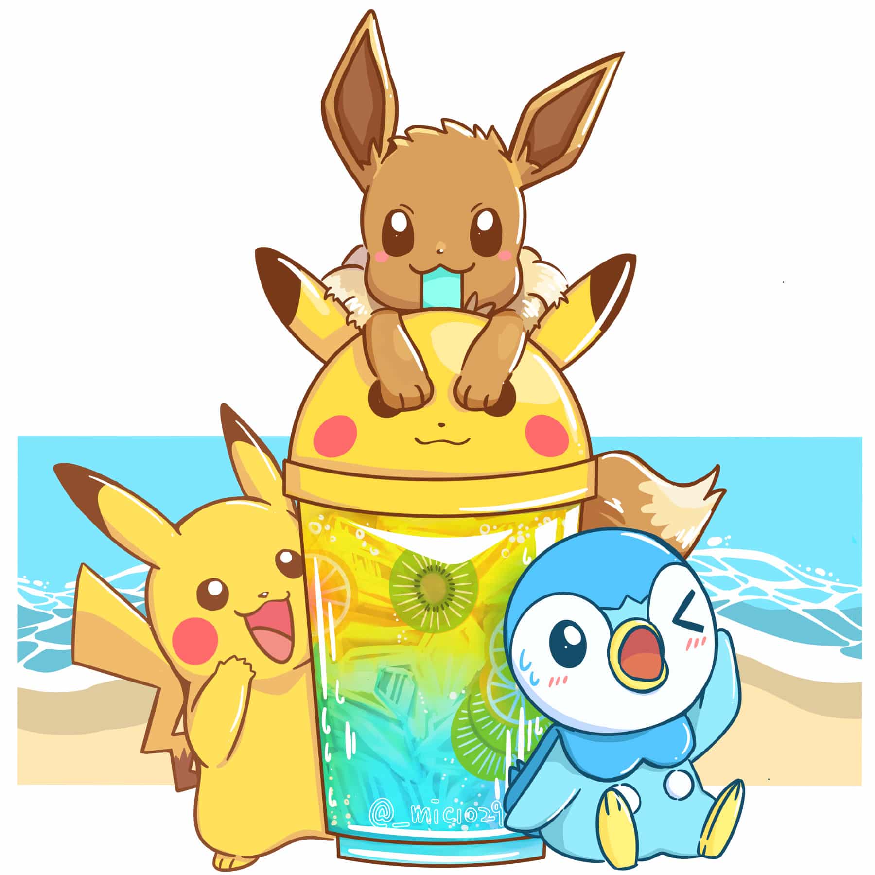 夏休み Summer Time Micowo イラスト Art Street アートストリート