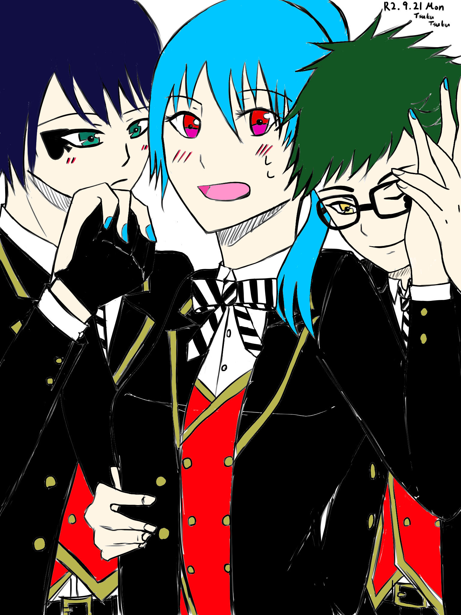 トレス練習 ツイステ つくつく イラスト Art Street アートストリート