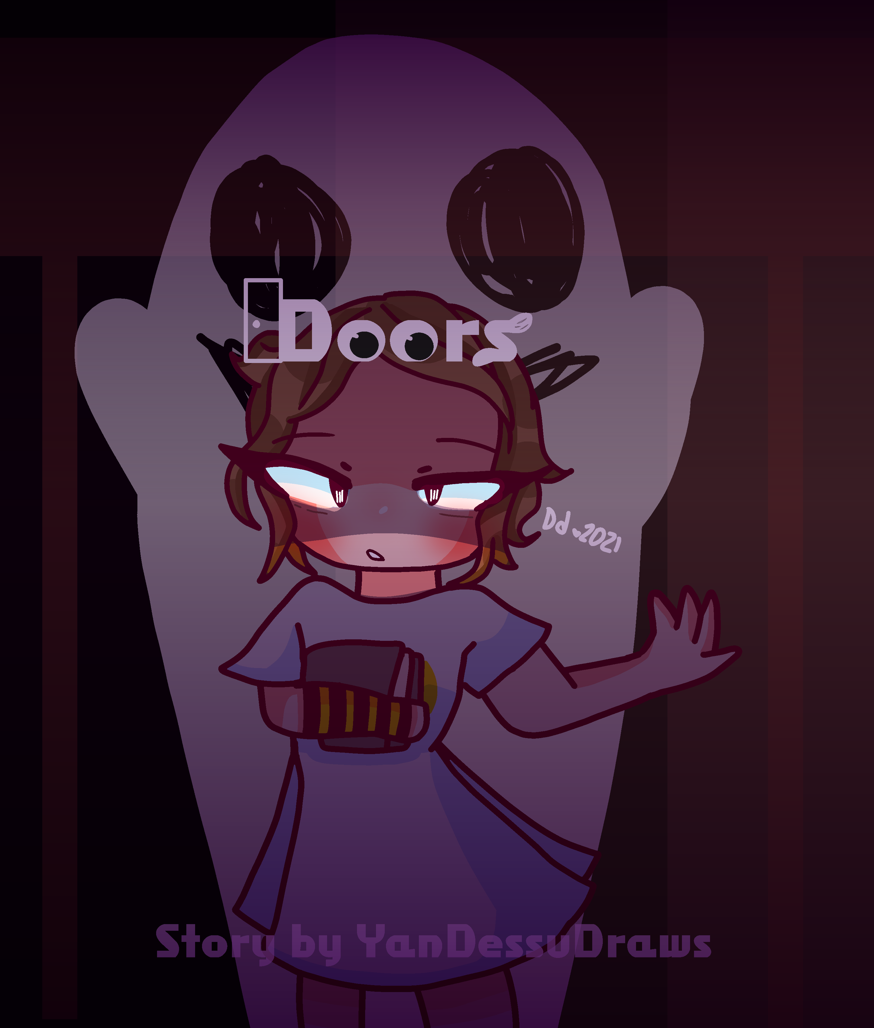 (Doors) Sal Character Introduction YannDessuDraws Illustrations ART street