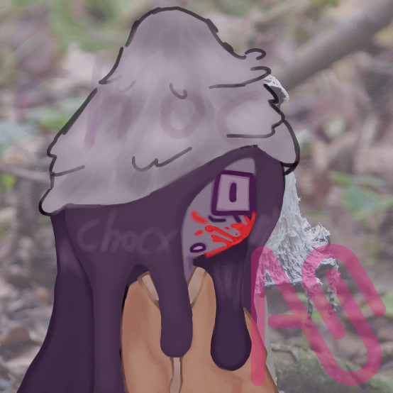 .𖥔 ݁ ˖Ink Cap ₊ ⊹ Illust of French1oastSticks art oc practice mushroom ocart