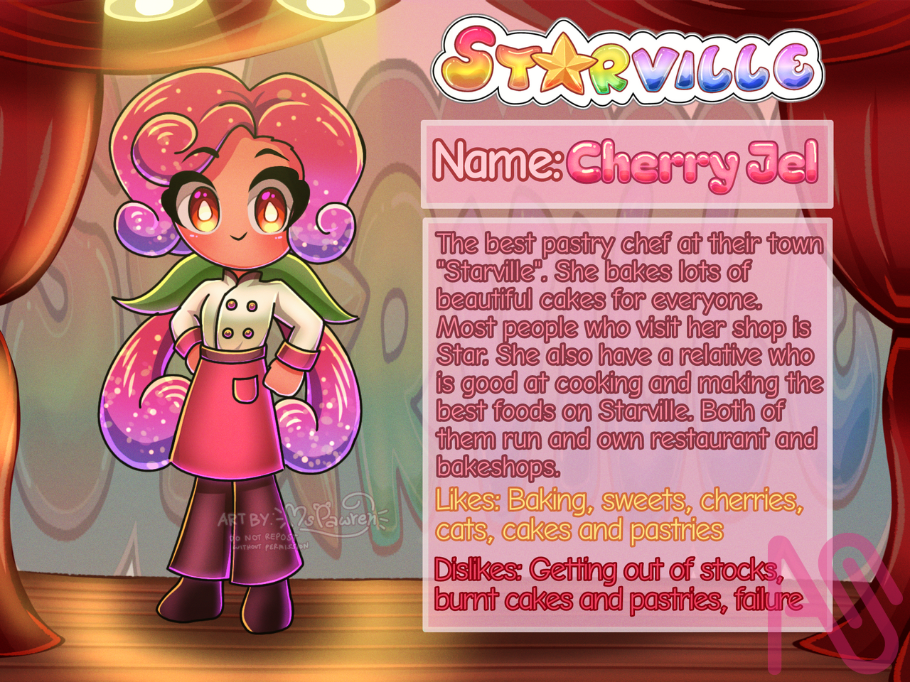 The 5 main stars at Starville  Illust of MsPawren illustration oc kawaii ibispaint Chibiart digitalartist ARTstreet gOOb StarvilleFanart StarvilleOc