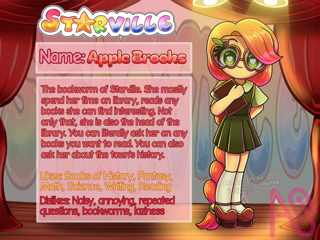 The 5 main stars at Starville  Illust of MsPawren illustration oc kawaii ibispaint Chibiart digitalartist ARTstreet gOOb StarvilleFanart StarvilleOc