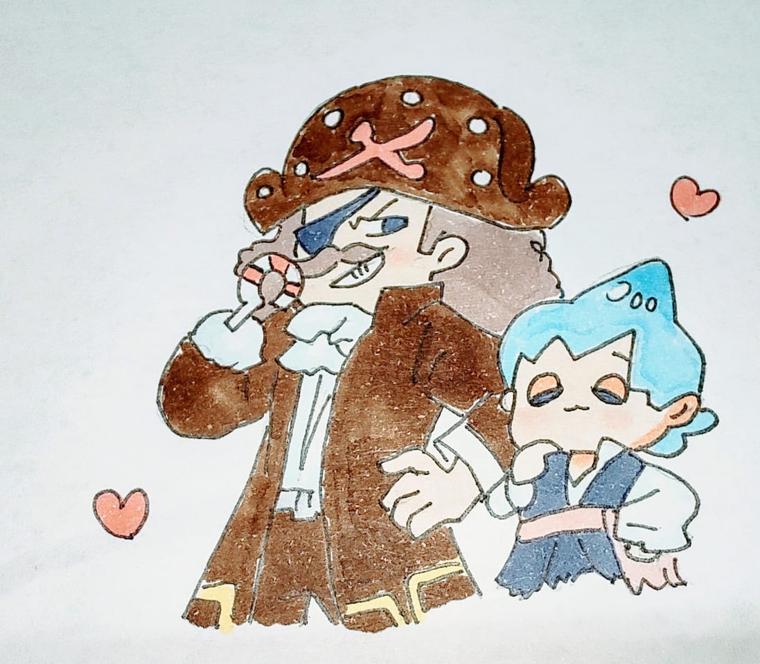 シャーククッキーと 海賊クッキー 抹茶ラムネ イラスト Art Street アートストリート