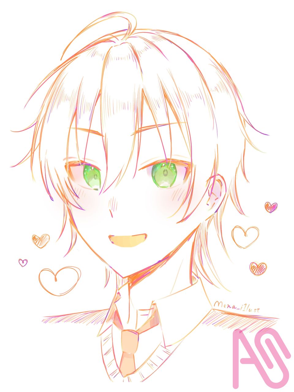 ジェルくんらくがき Illust of Mona singer doodle StrawberryPrince ジェルくん