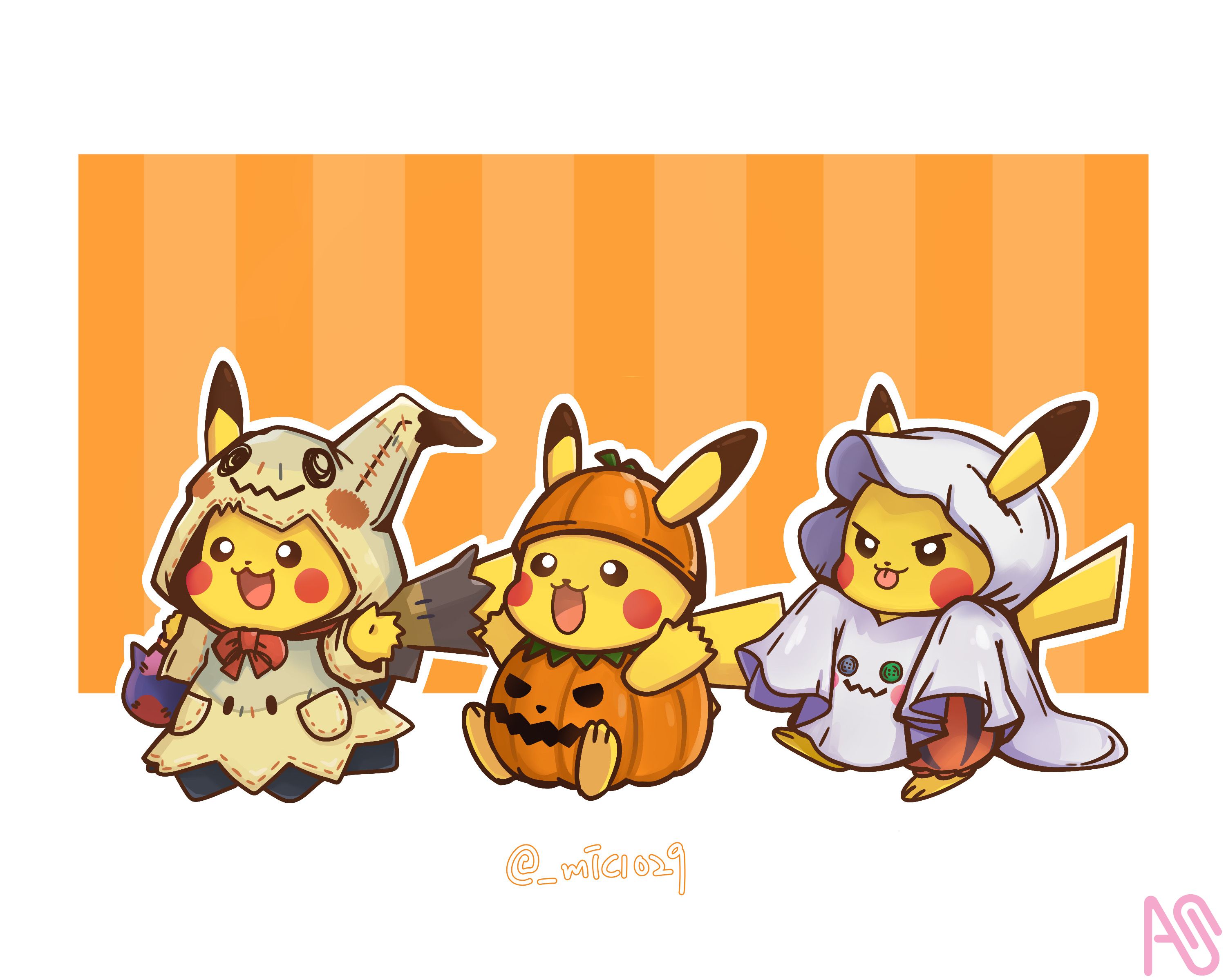 ハロウィンピカチュウ? micowo - Illustrations ART street