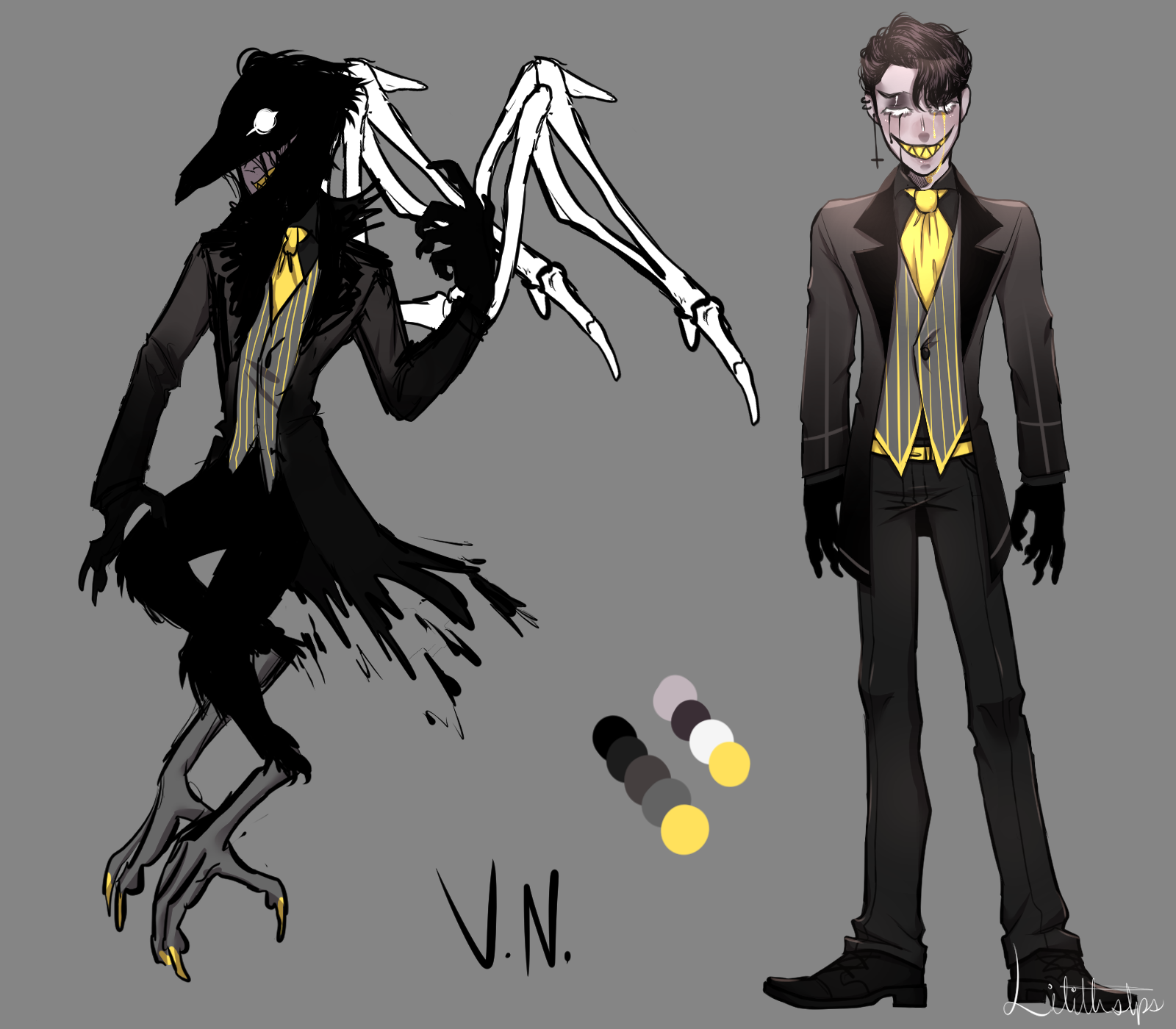 Venn V N Hazbin Hotel OC Somnvari Illustrations ART Street