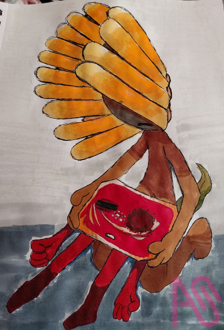 Objectified fanart :3 Illust of French1oastSticks fanart colored Gay object markers objectshow Trypophobia osc objectified