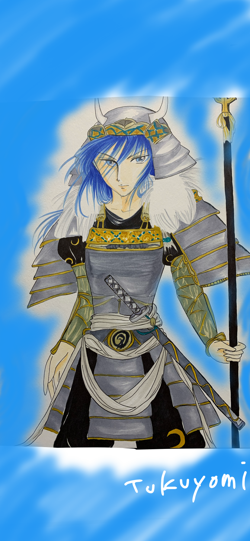 鎧兜の武人 リメイクバージョン Tukuyomi イラスト Art Street アートストリート