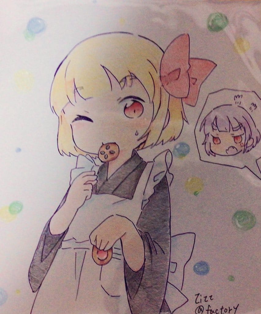 東方キャラ中色紙 Zizz イラスト Art Street アートストリート