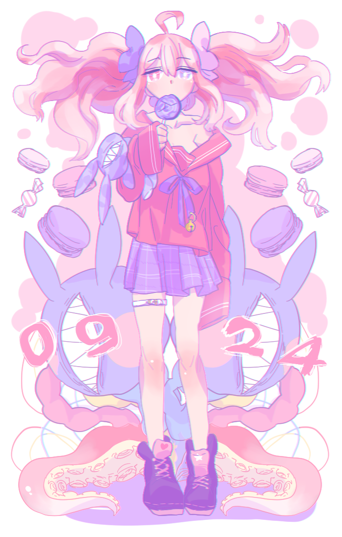 Macaron Pink Nanao イラスト Art Street アートストリート