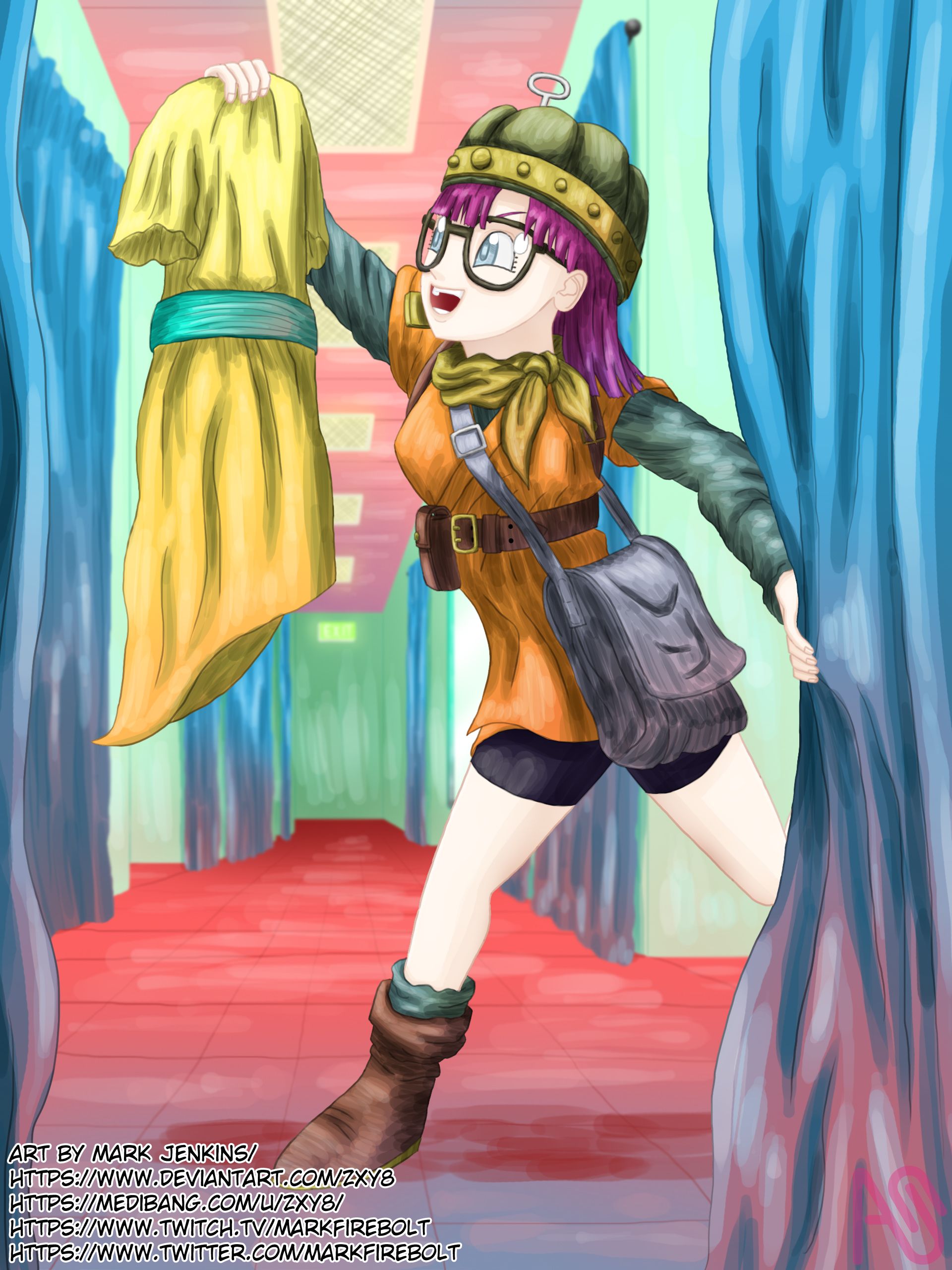 Lucca Ashtear - Chrono Trigger zxy8 - Illustrations ART street