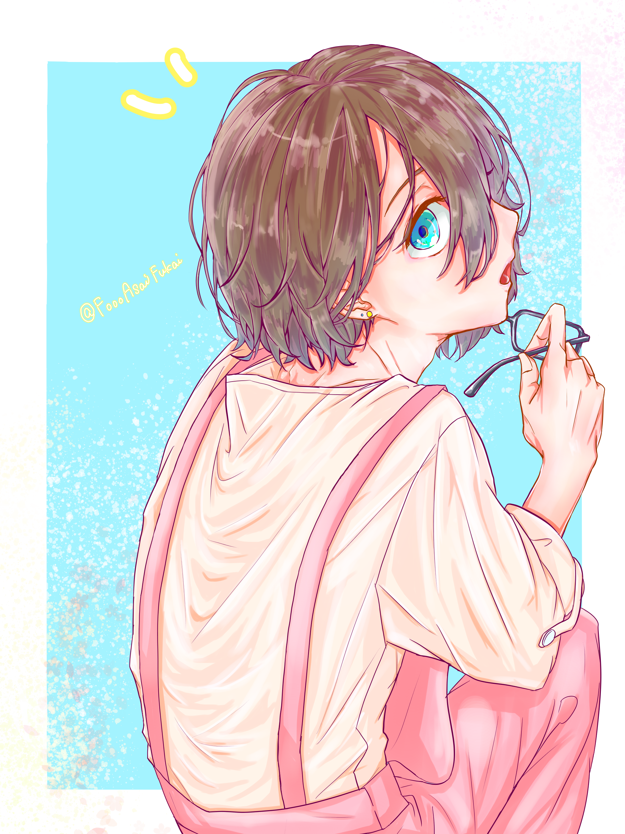 メガネの彼 あさいさん イラスト Art Street アートストリート