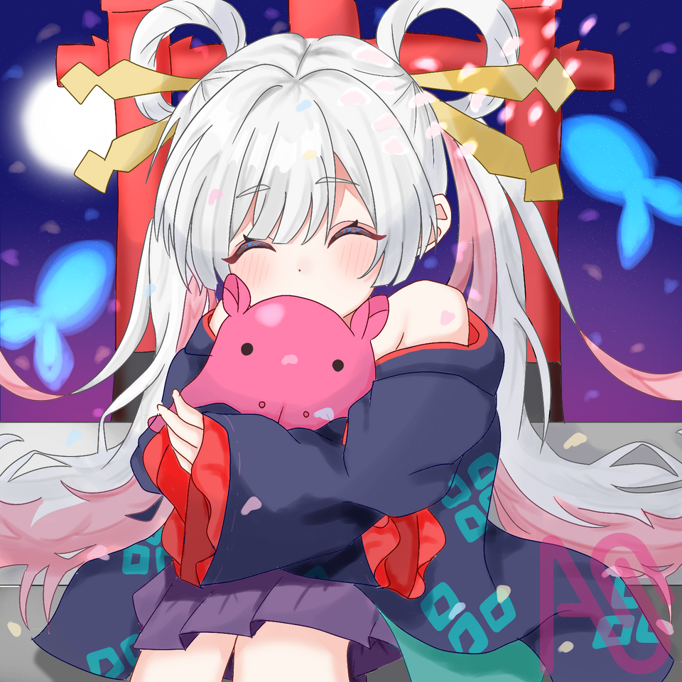 超かぐや姫！ ヤチヨ Illust of さな illustration fish メンダコ ヤチヨ 超かぐや姫！