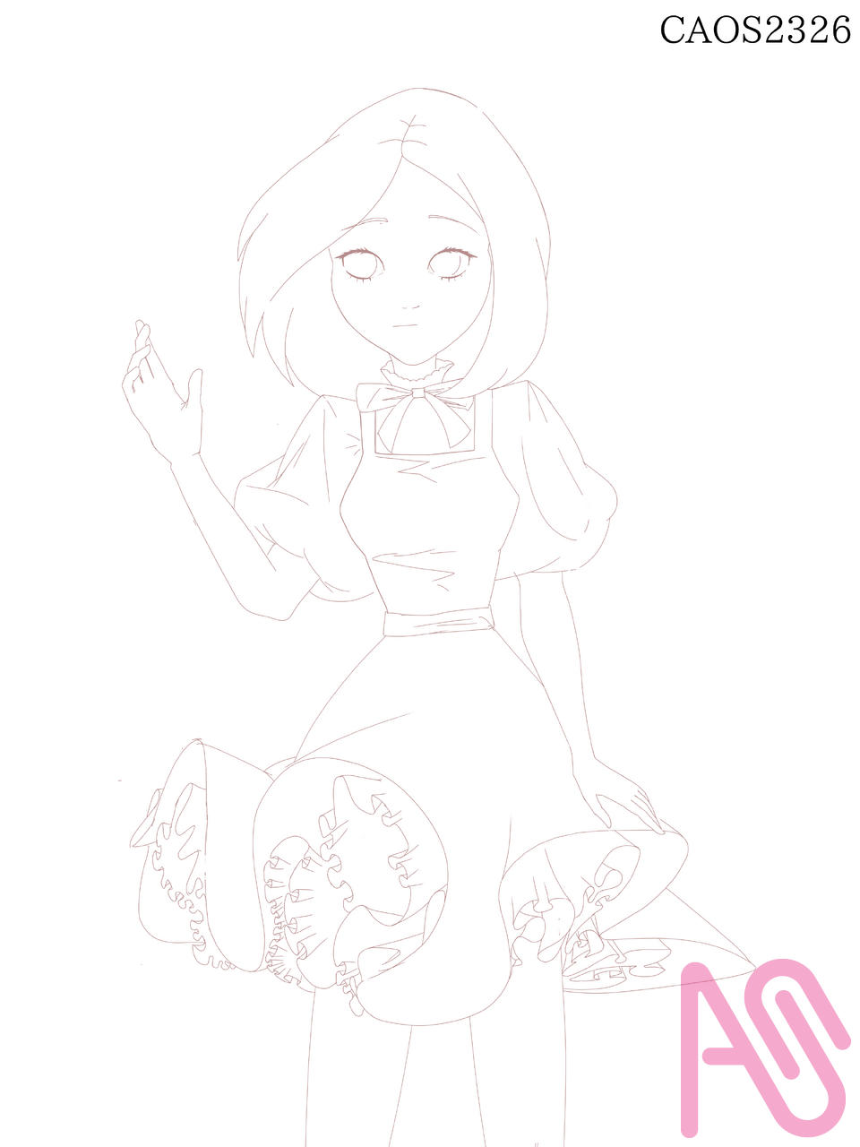 "Un peon más" Illust of Caos2326 fanart drawing medibangpaint AliceinWonderland Alice Drawdigital alicia dibujodijital Caos2326