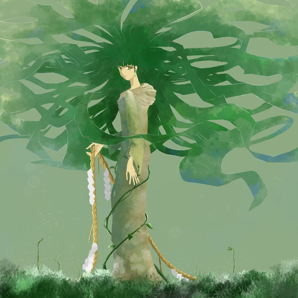 緑 Illust of babaneco illustration original