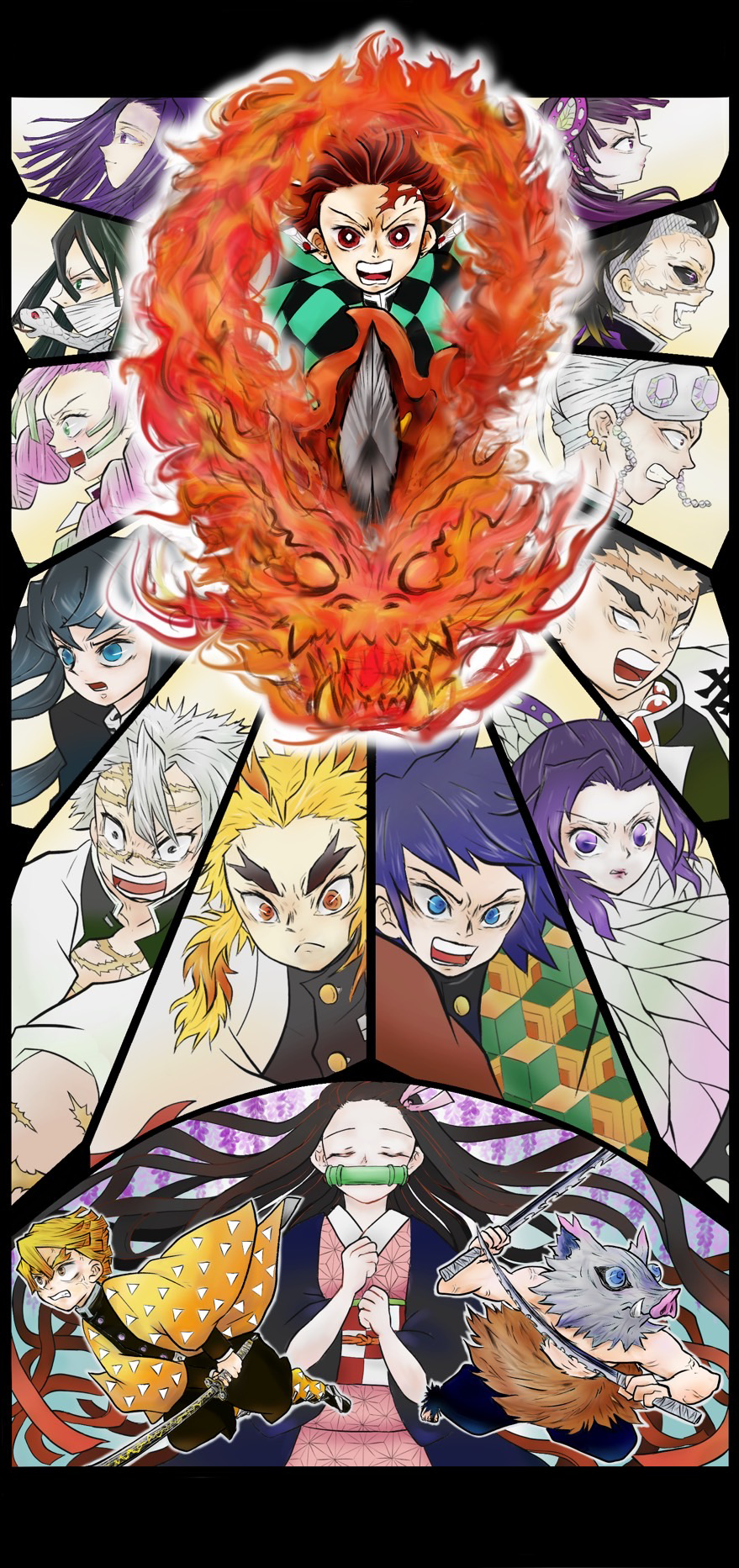 心を燃やせ 想いを繋げ 若鮎 Illustrations Art Street