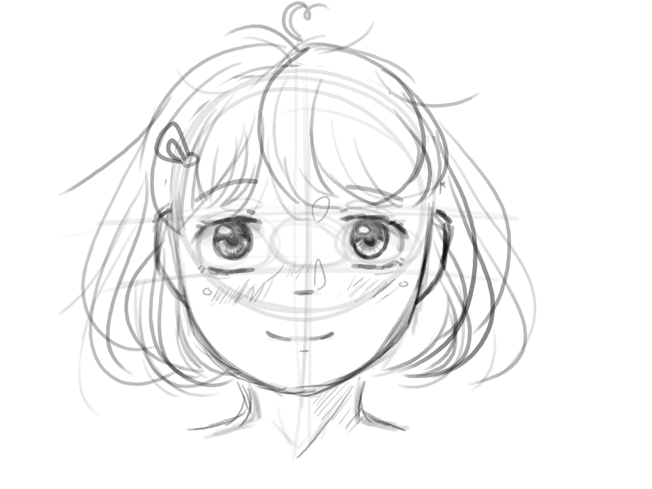 My first sketch on Medibang Paint Lost_Otaku00 Illustrations ART street