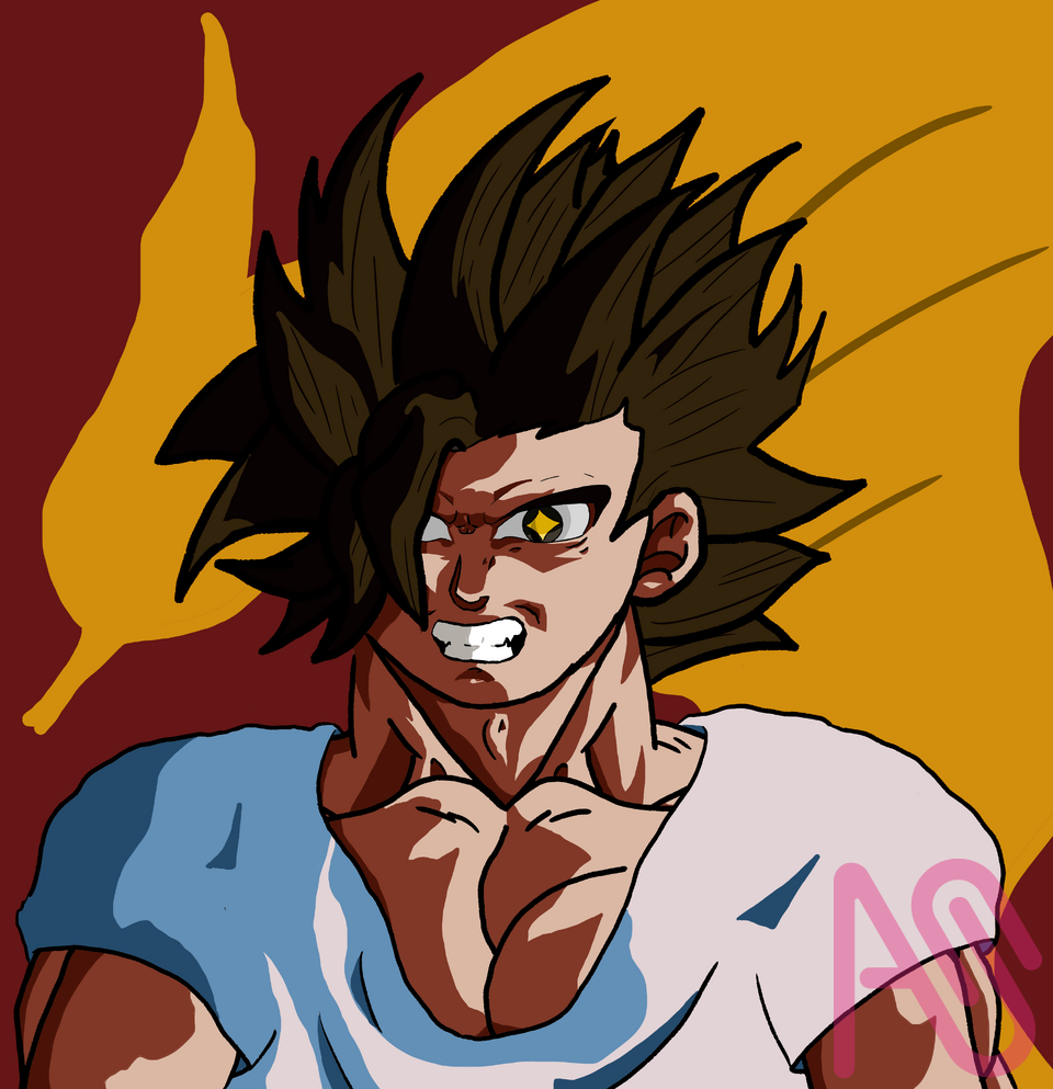 Sun Wukong and Han Sung Illust of Berato illustration anime original medibangpaint digital oc medibang DragonBallZ animestyle DRAGONBALL