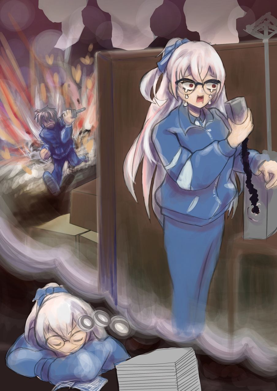 紙鳶ギアSOLID Illust of ABTOP PaperKiteFanArtContest fanfic fanart kawaii procreate シユエン 紙鳶 早恋