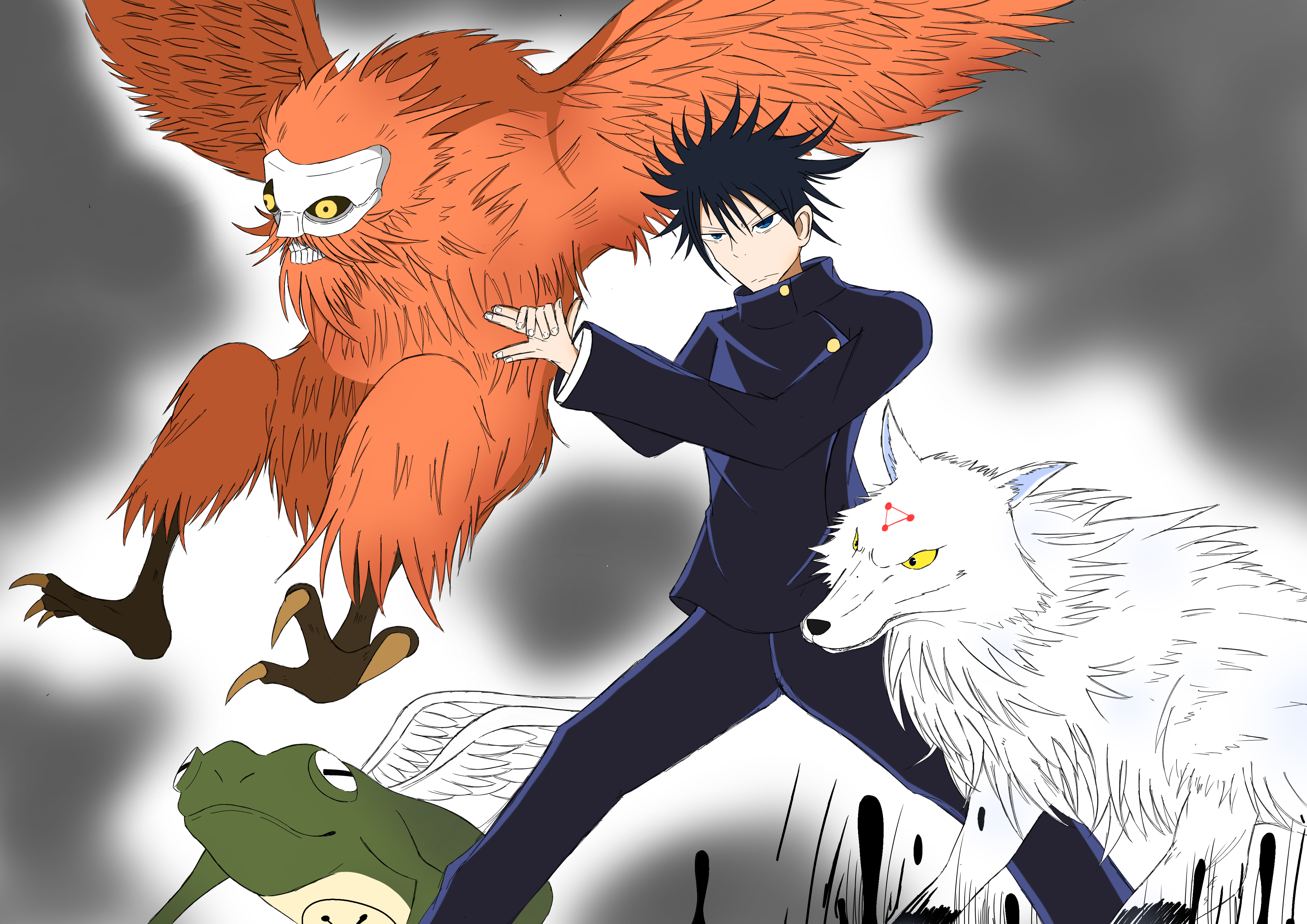 伏黒恵 シラヌ - Illustrations ART street