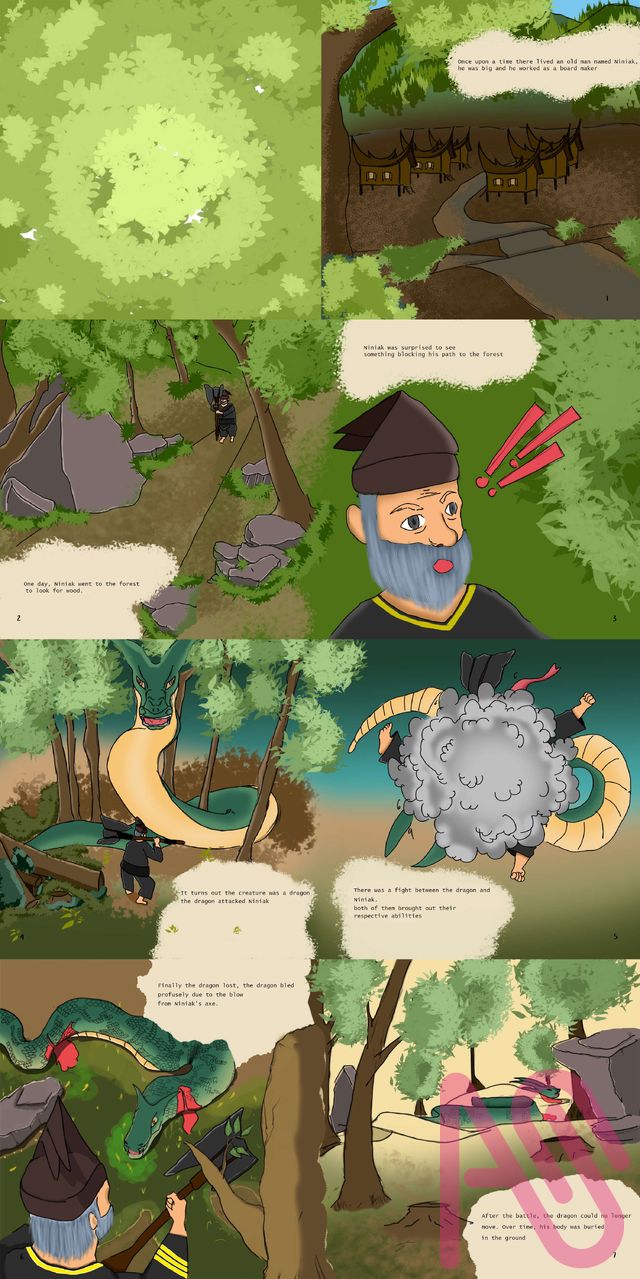 Happy days with Dragon- アートボード dragon