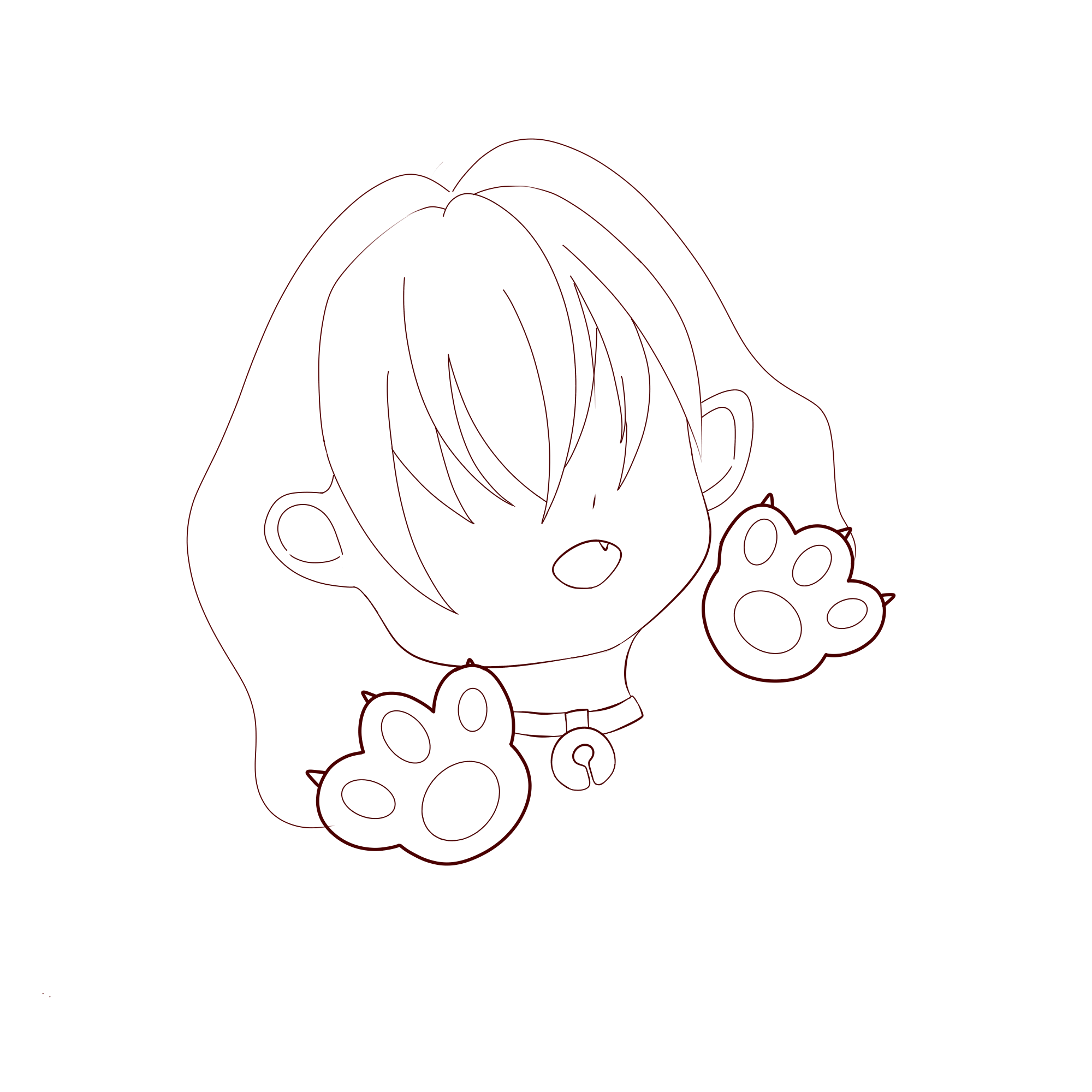 Untitled Green orange Illustrations ART street