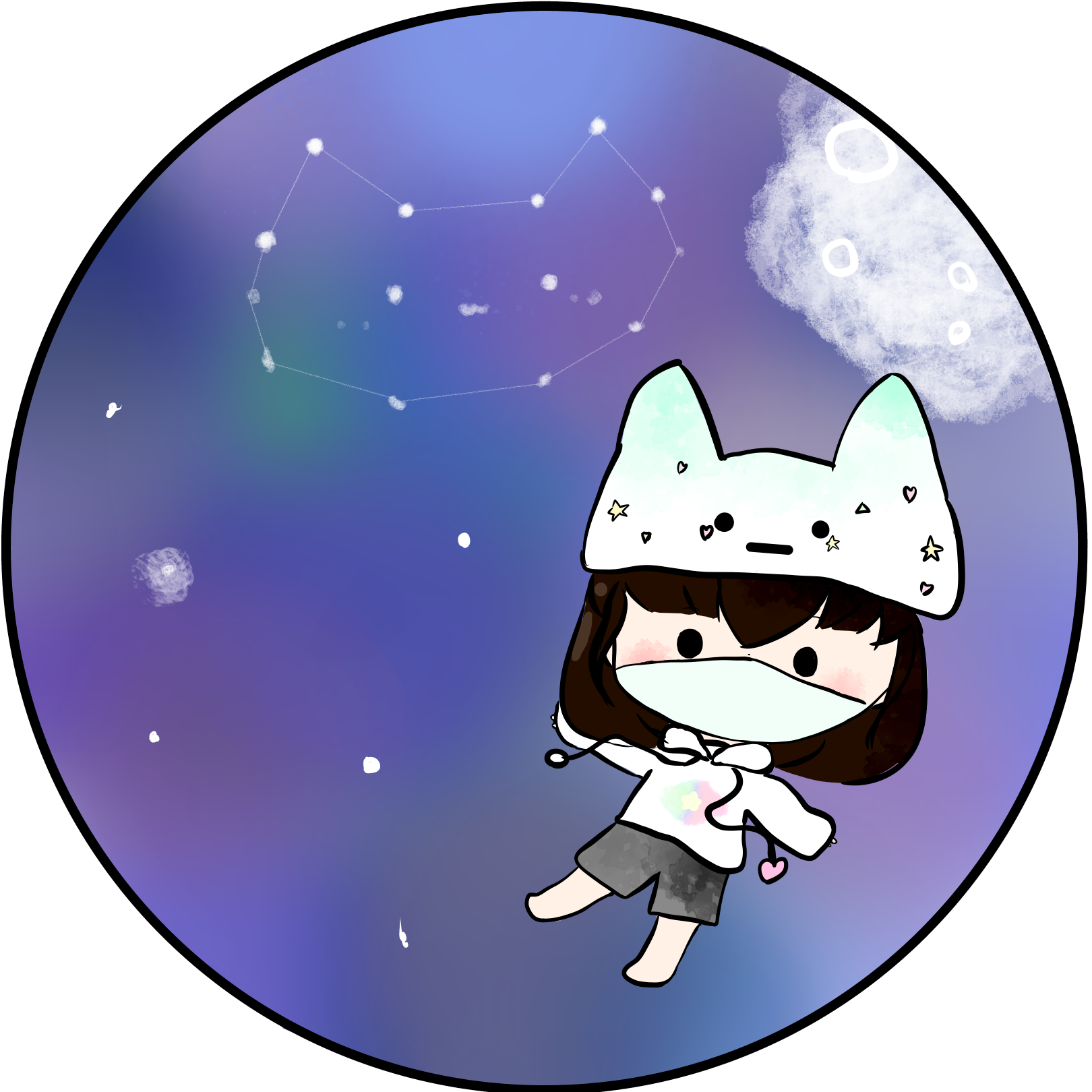 新しいアイコンです 秋ぴよ 多忙につき低浮上 イラスト Art Street アートストリート