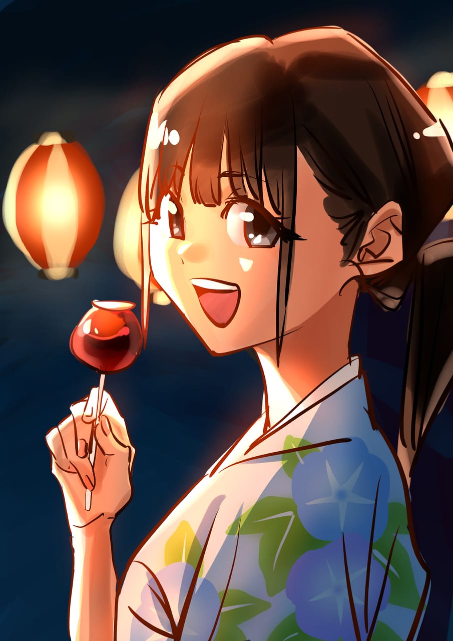 一興の灯り たまごや イラスト Art Street アートストリート