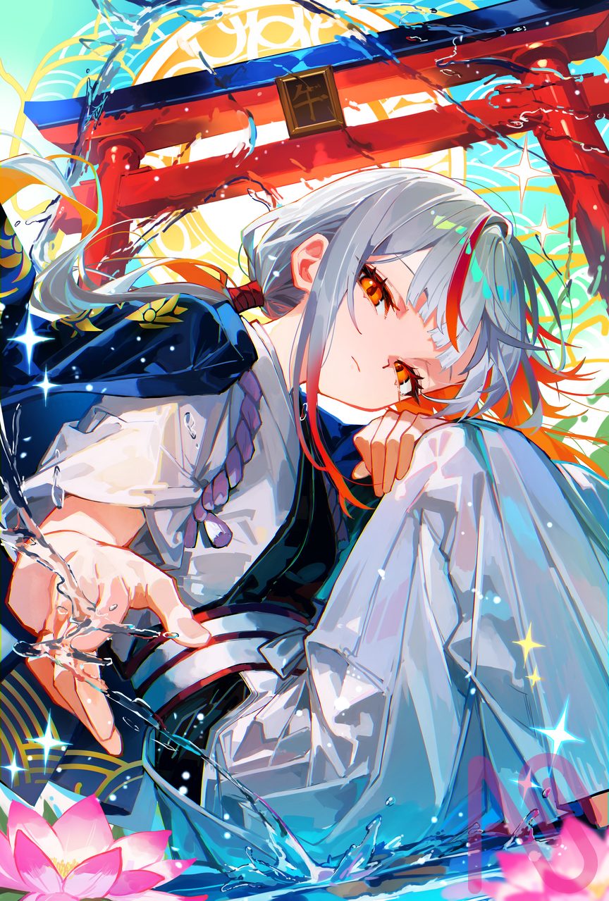 年賀 Illust of ゴゼ・アメ girl original