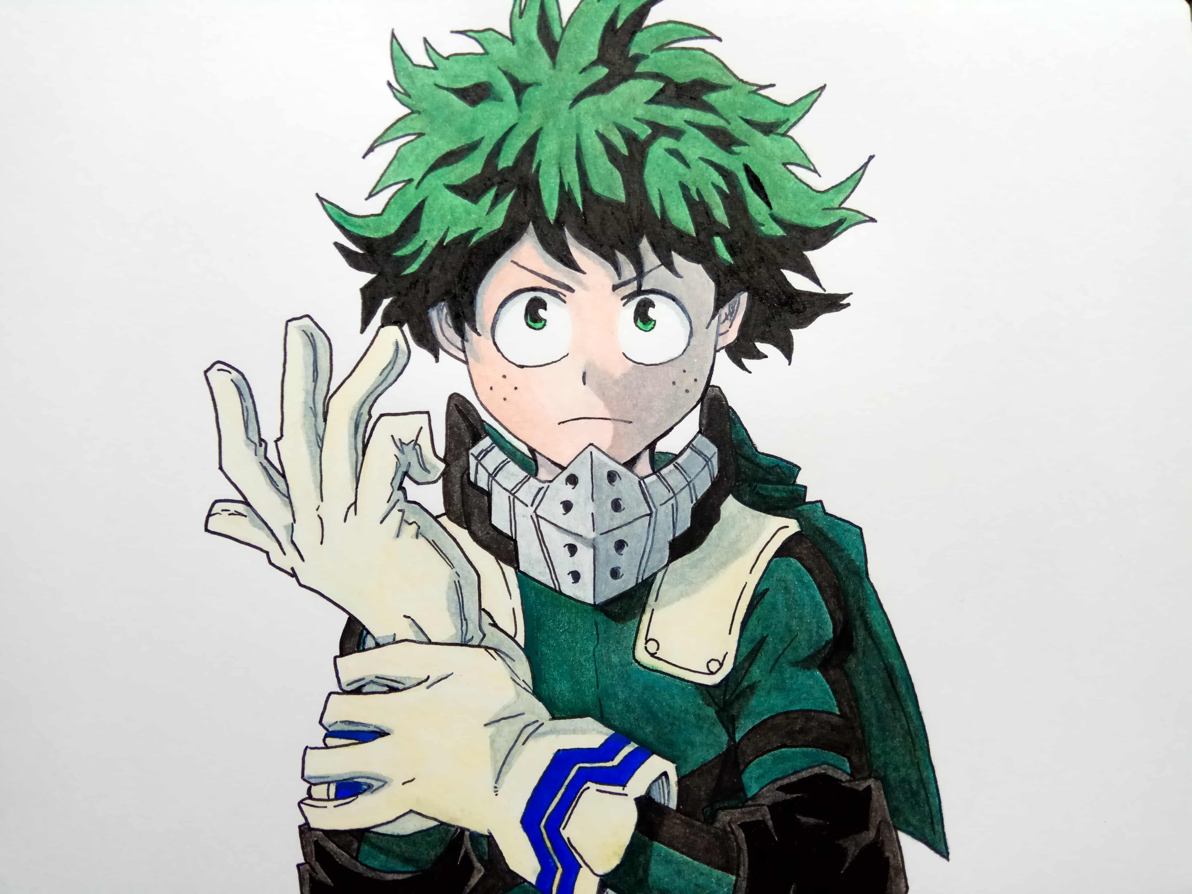 僕 の ヒーロー アカデミア 緑谷出久 イラスト – 緑谷出久 かわいい – SJFQ