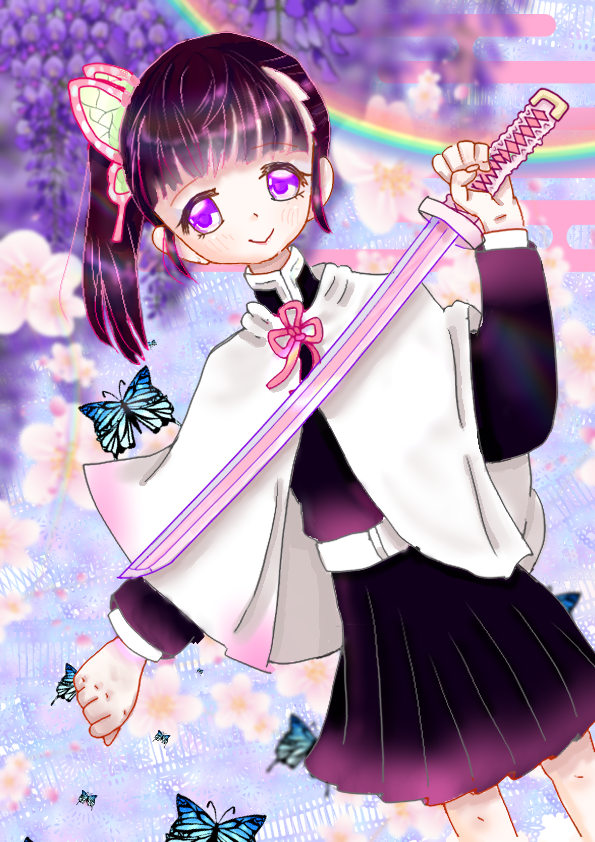 花と蝶 冬路くじら イラスト Art Street アートストリート