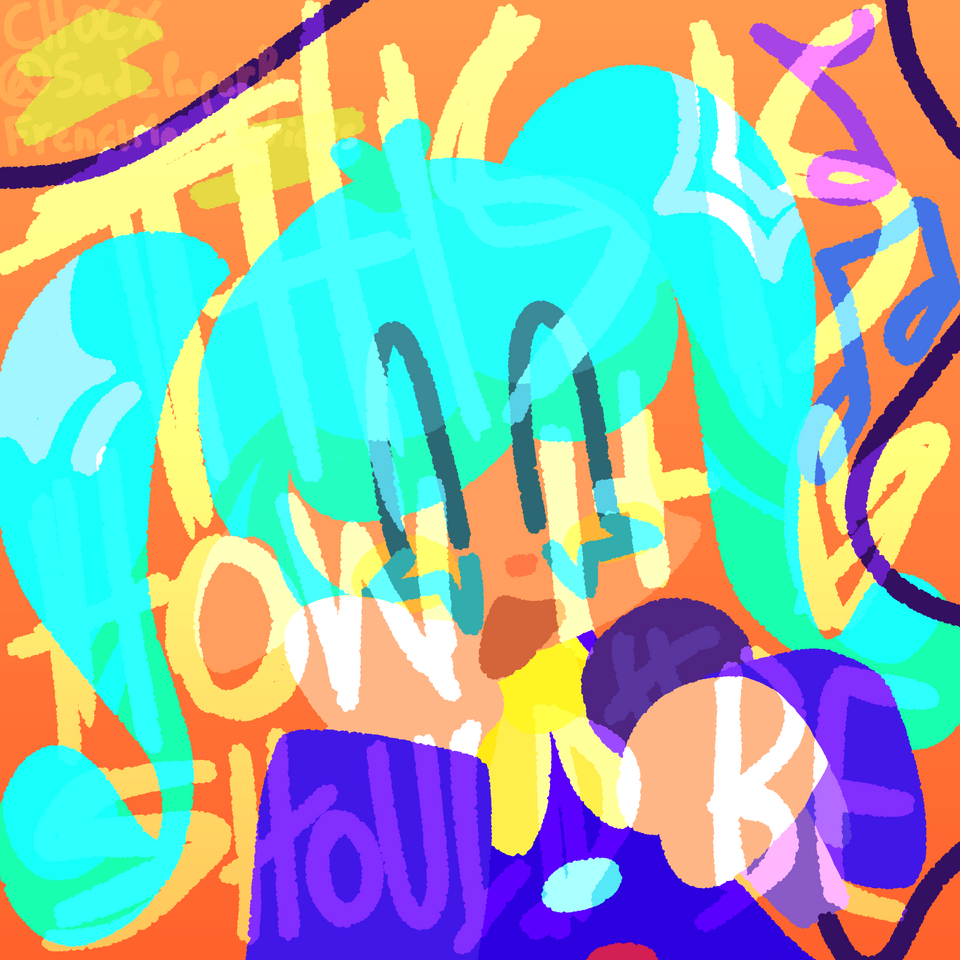 STATIC! Illust of French1oastSticks medibangpaint fanart hatsunemiku miku bright trend static flashy staticmiku