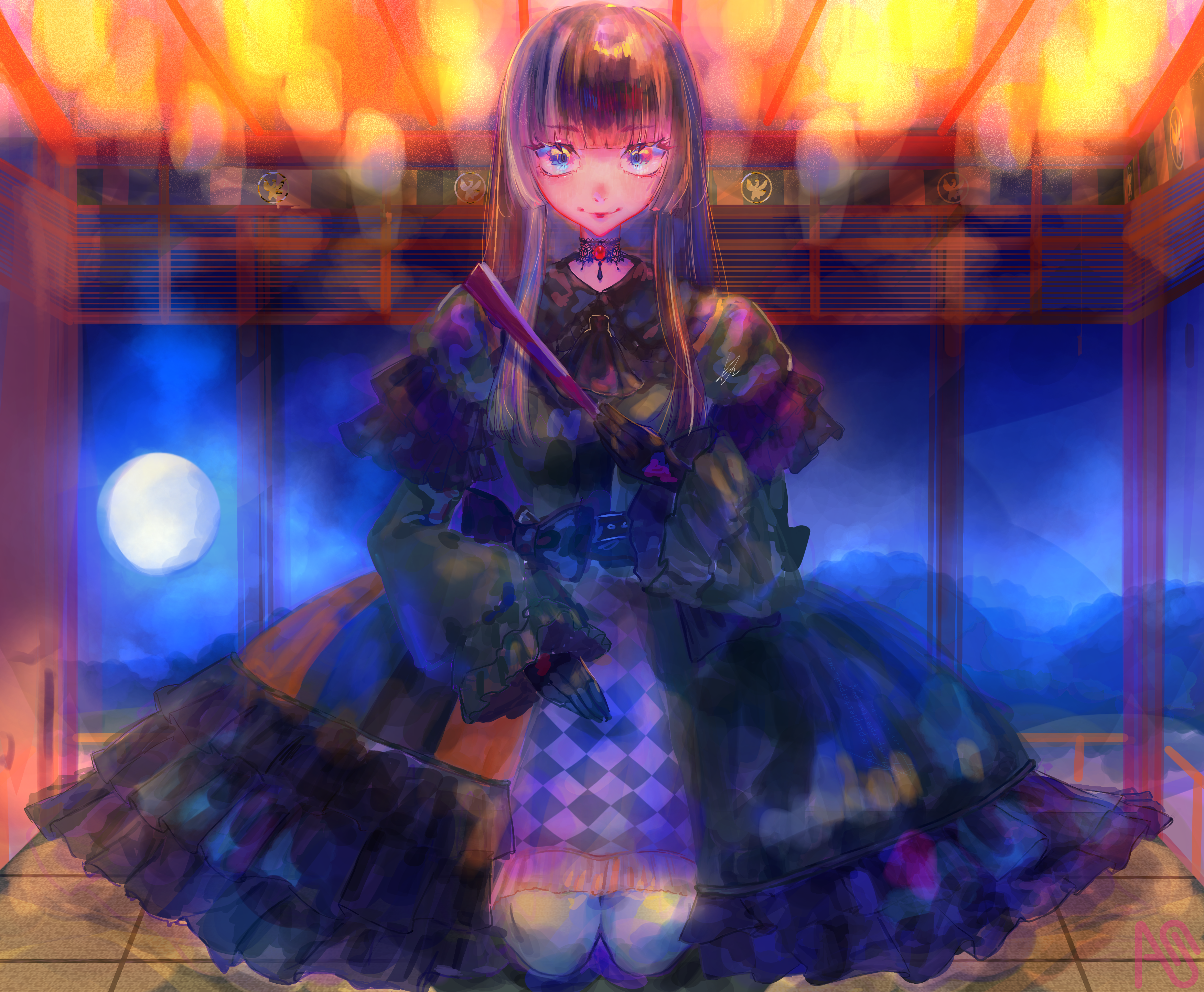 儒烏風亭螺鈿PurplestarPuii - Illustrations ART street