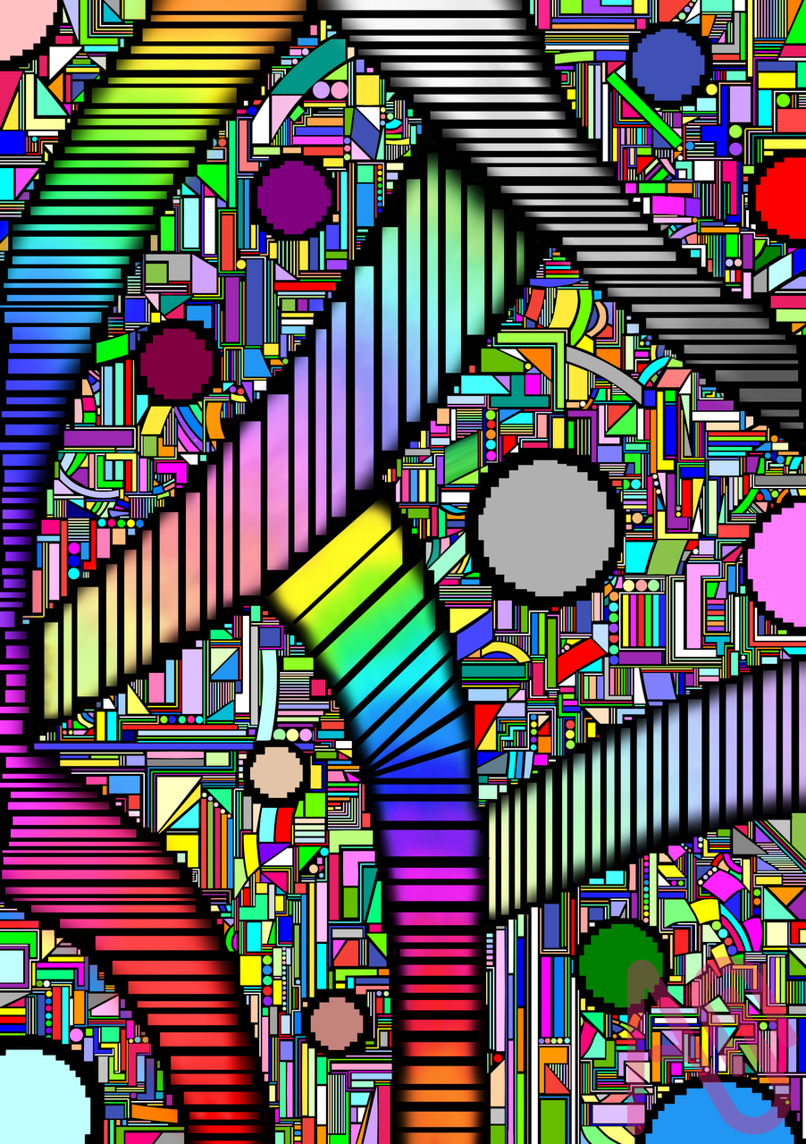 まとめ作品2 Illust of 黒柳徹男 art original 芸術 偉人 現代アート