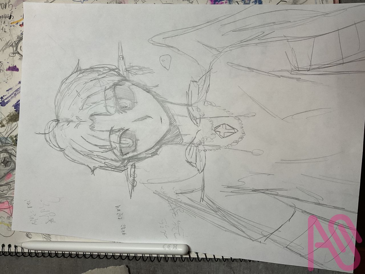 🐦‍⬛🏴‍☠️🪶 Illust of Linea oc black