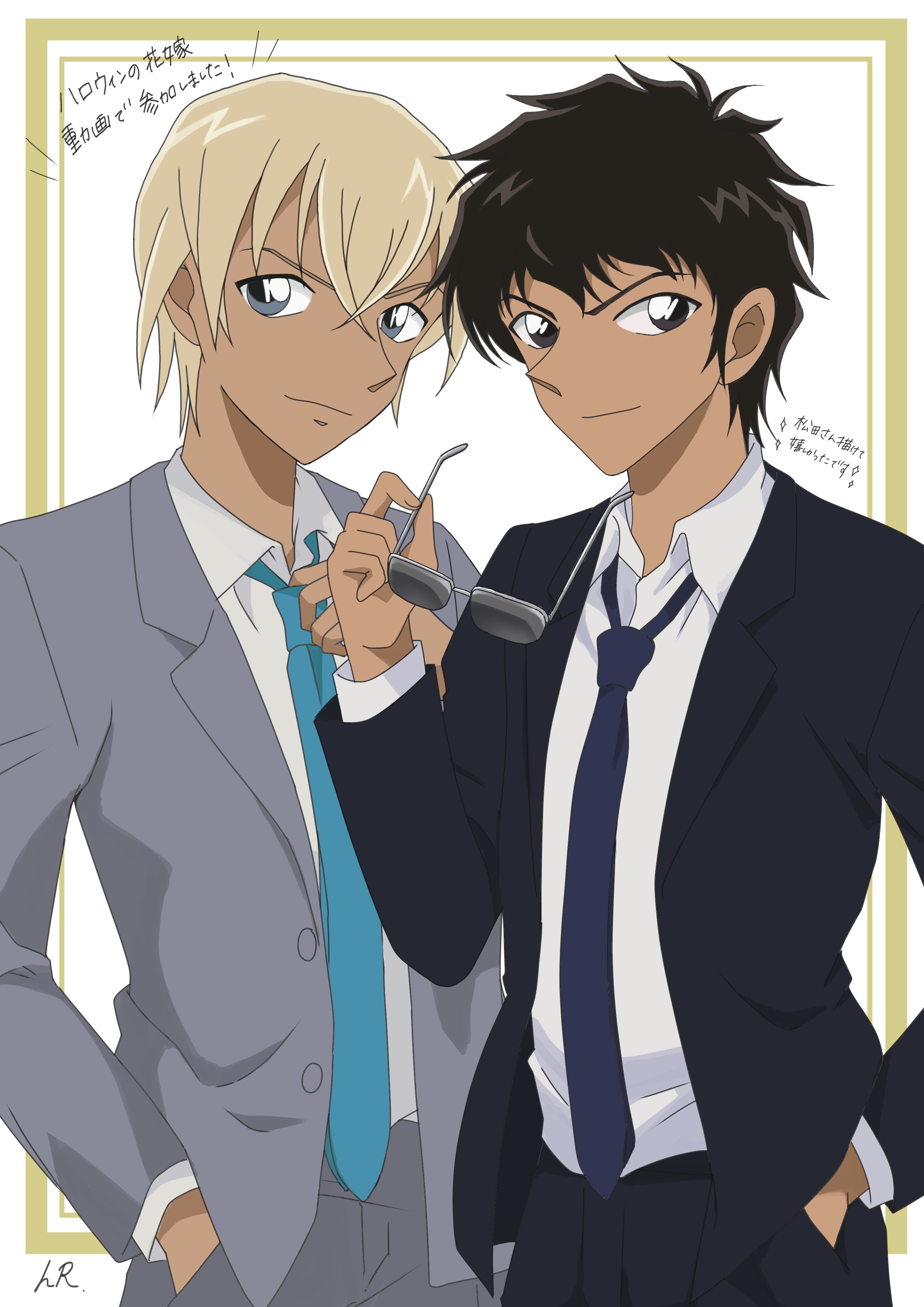 名探偵コナン ハロウィンの花嫁 缶ミラー 場面写 コンプリート 安室透