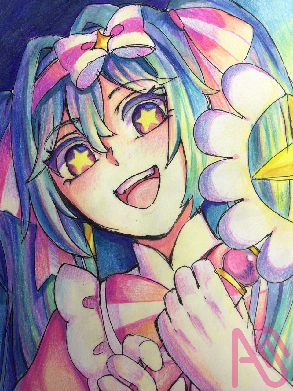 来世でまた会お☆ Illust of きむちーーず fanart hatsunemiku VOCALOID いますぐ輪廻