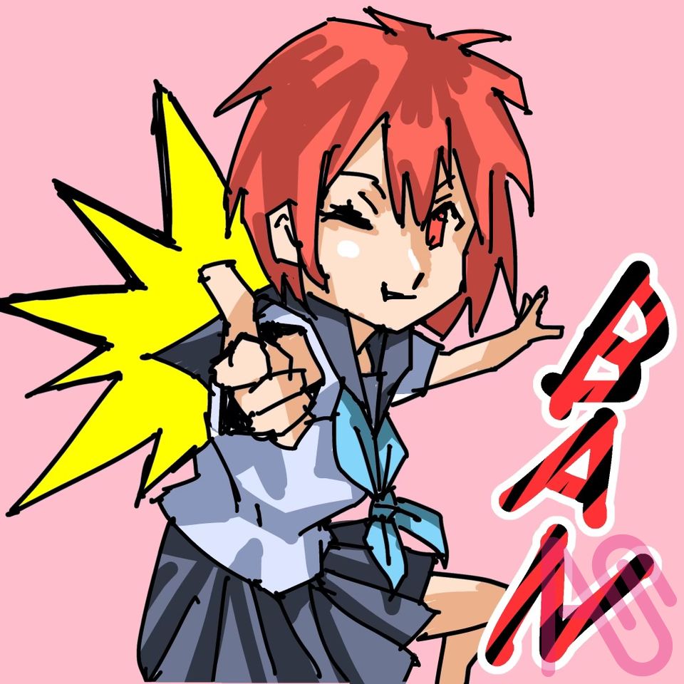撃ち抜くJK Illust of zinro 女子高生 girl female ポップ