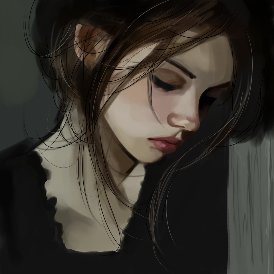 Girl (realistic drawing) Illust of Milly girl drawing art anime cute medibangpaint digital cutegirl