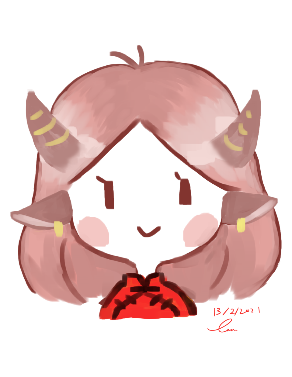 New Year牛娘 Iamnotcandy イラスト Art Street アートストリート