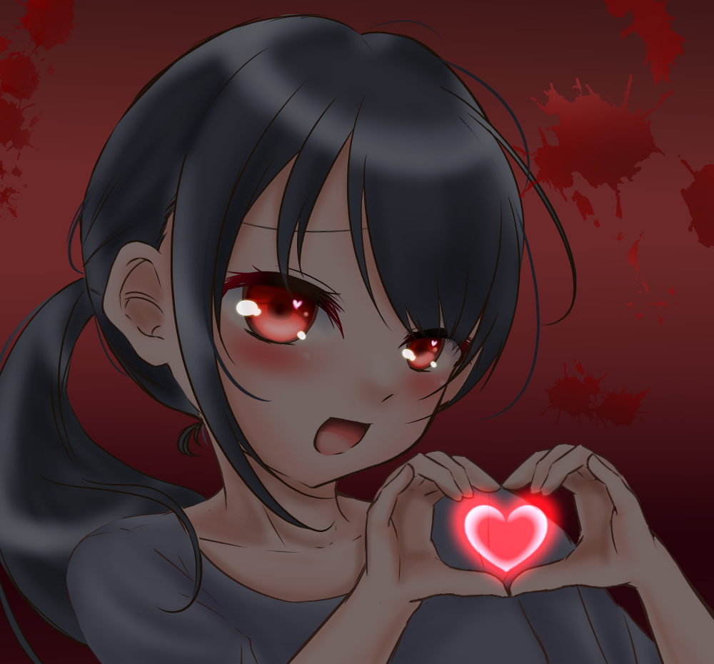 ヤンデレ 憂鬱 Melancholy 일러스트 Art Street 아트 스트리트