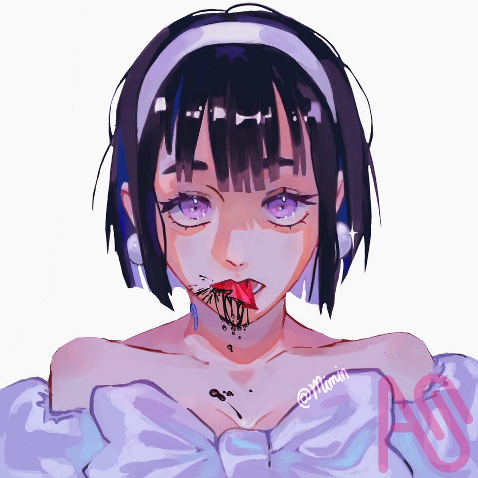 SUA - KARMA Illust of PINK- MIMIN fanart art anime animegirl Artwork animeart SUA alienstage VIVINOS